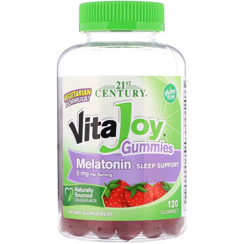 Buy 21st Century, VitaJoy Melatonin Gummies, 5 mg, 120 Gummies Online Australia Ausherb