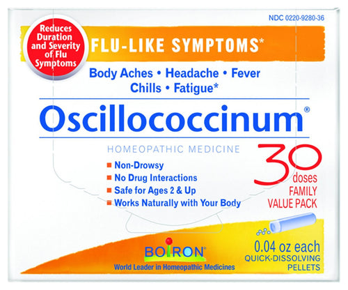 Buy Boiron Oscillococcinum Flu-Like Symptoms 30 Doses 0.04 oz Each Online Australia Ausherb