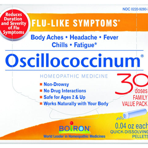 Buy Boiron Oscillococcinum Flu-Like Symptoms 30 Doses 0.04 oz Each Online Australia Ausherb