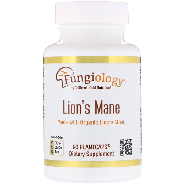 Buy California Gold Nutrition Lion’s Mane 90 Plant Caps Online Australia Ausherb