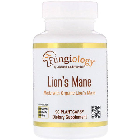 Buy California Gold Nutrition Lion’s Mane 90 Plant Caps Online Australia Ausherb