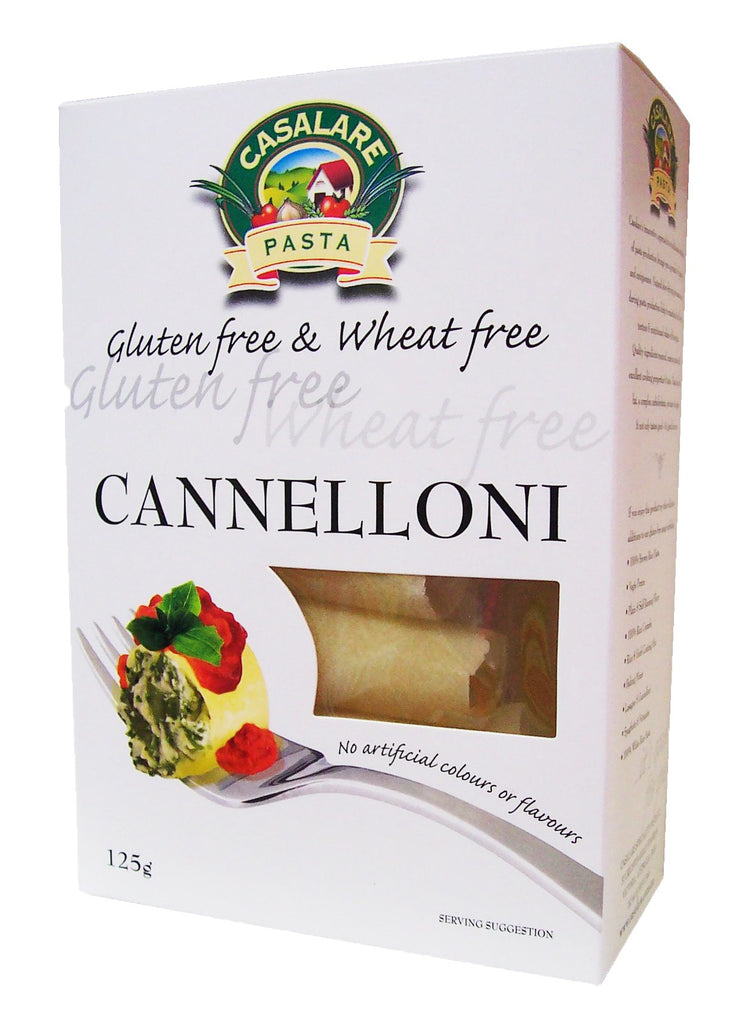 Buy Casalare Cannelloni Gluten Free & Wheat Free 125g Online Australia Ausherb