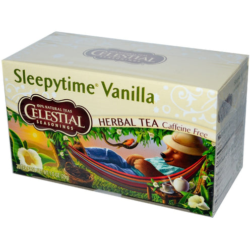 Buy Celestial Seasonings Herbal Tea Sleepytime Vanilla Caffeine Free 20 Tea Bags 1.0 oz (29g) Online Australia Ausherb 1