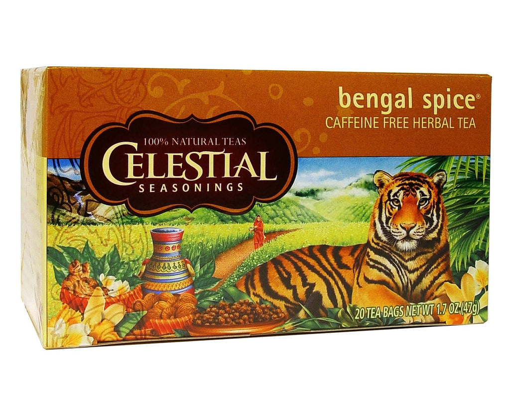 Buy Celestial Seasonings Tea Bengal Spice Caffeine Free 20 Tea Bags 47g Online Australia Ausherb