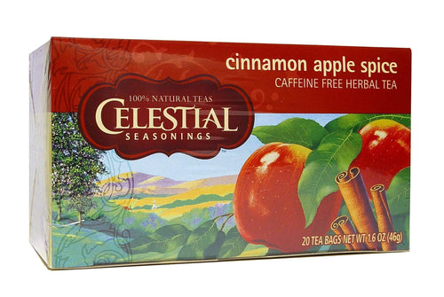 Buy Celestial Seasonings Tea Cinamon Apple Spice Caffeine Free 20 Tea Bags 46g Online Australia Ausherb