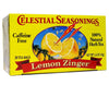 Buy Celestial Seasonings Tea Lemon Zinger Caffeine Free 20 Tea Bags 45g Online Australia Ausherb