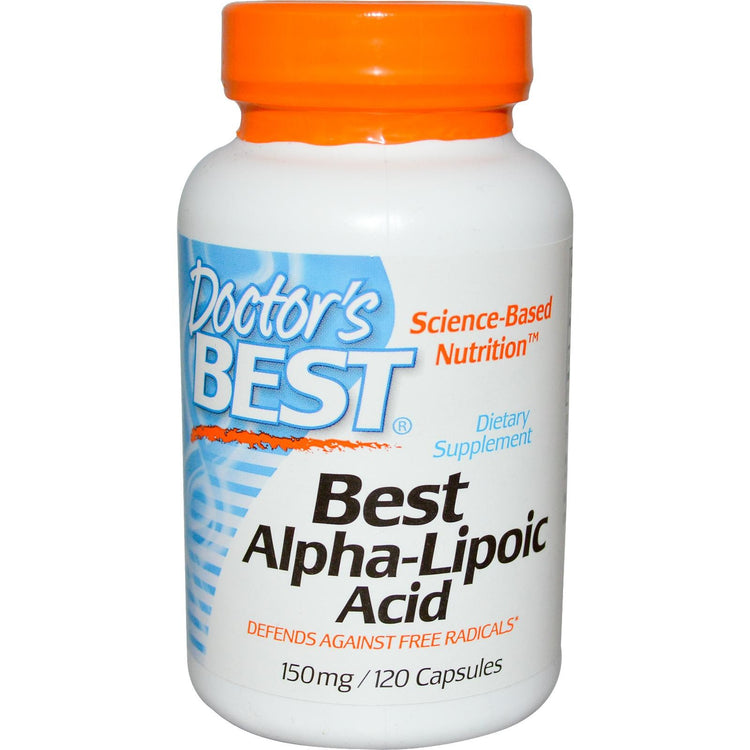 Buy Doctor's Best Best Alpha Lipoic Acid 150mg 120 Capsules Online Australia Ausherb