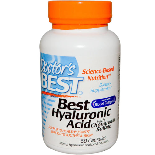 Buy Doctor's Best Best Hyaluronic Acid with Chondroitin Sulfate 60 Capsules Online Australia Ausherb