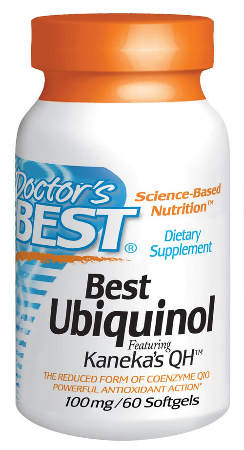 Buy Doctor's Best Best Ubiquinol Featuring Kaneka QH 100mg 60 Softgels Online Australia Ausherb