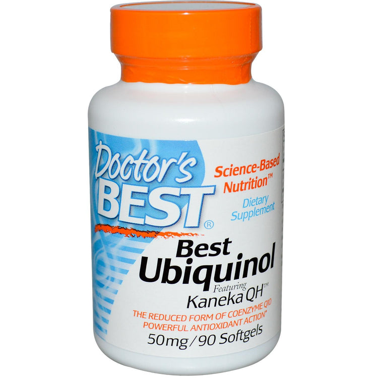 Buy Doctor's Best Best Ubiquinol Featuring Kaneka's QH 50 mg 90 Softgels Online Australia Ausherb