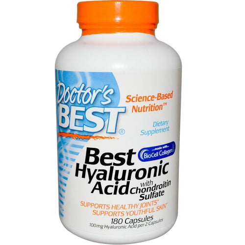 Buy Doctor's Best Hyaluronic Acid with Chondroitin Sulfate 180 VCaps Online Australia Ausherb