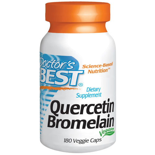 Buy Doctor's Best Quercetin Bromelain 180 Veggie Caps Dietary supplement Online Australia Ausherb