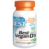 Buy Doctor's Best Vegan D3 Contains “Vitashine D3“ 2500IU 60 Veggie Capsules Online Australia Ausherb