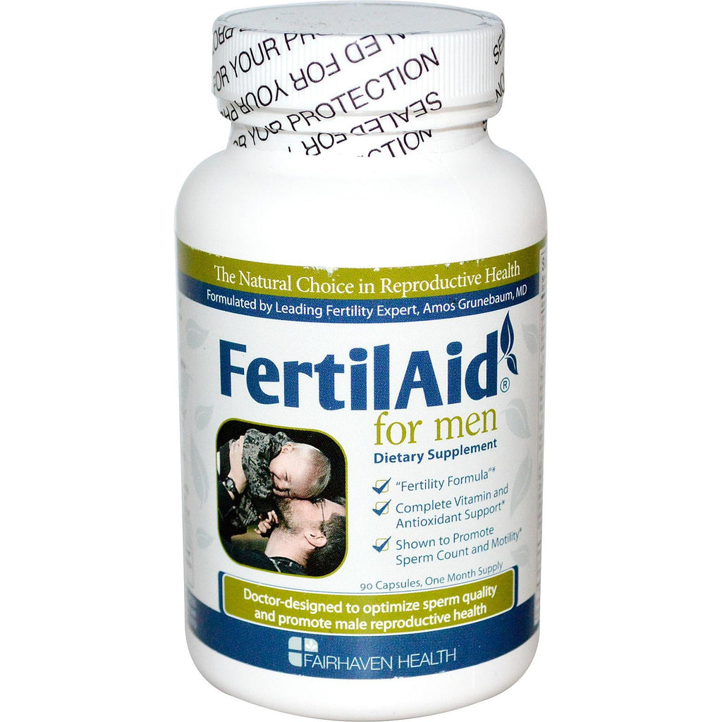 Buy Fairhaven Health FertilAid for Men 90 Capsules Dietary Supplement Online Australia Ausherb