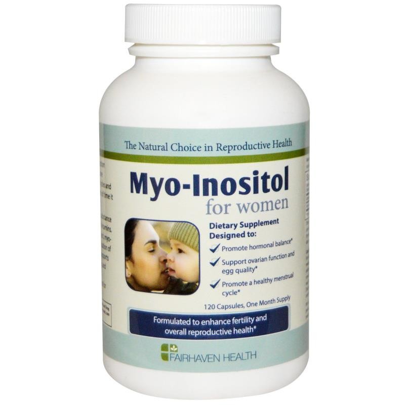 Buy Fairhaven Health Myo-Inositol For Women and Men 120 Capsules Online Australia Ausherb