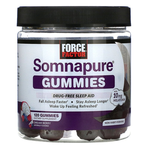 Buy Force Factor Somnapure Gummies Melatonin 10mg Dream Berry 120 Gummies Online Australia Ausherb