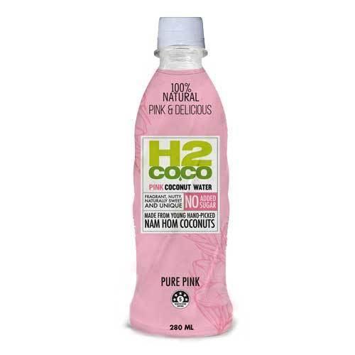 Buy H2COCO Coconut Water Pure Pink 280ml Online Australia Ausherb