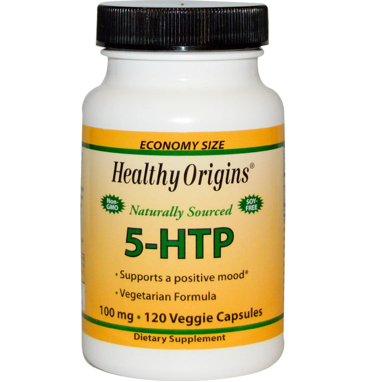 Buy Healthy Origins 5-HTP 100mg 120 Veggie Capsules Dietary Supplement Online Australia Ausherb