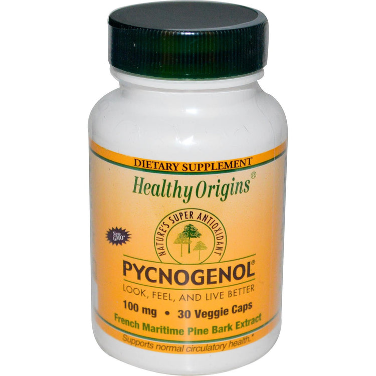 Buy Healthy Origins Pycnogenol 100mg 30 VCaps Dietary Supplement Online Australia Ausherb