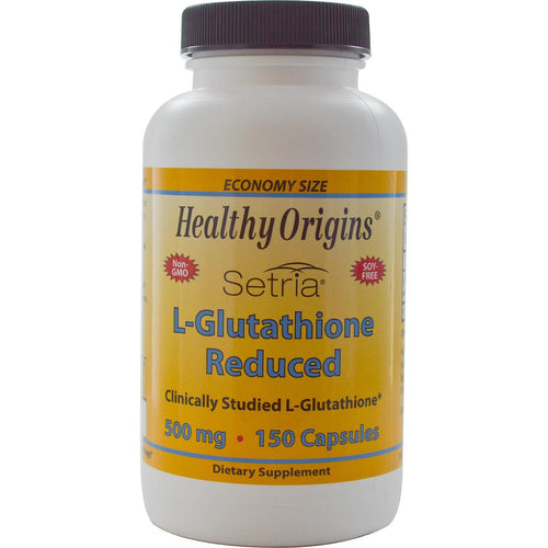 Buy Healthy Origins Setria L Glutathione 500mg 150 Capsules Online Australia Ausherb