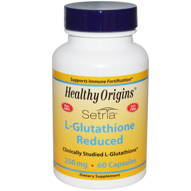 Buy Healthy Origins Setria L Glutathione Reduced 250mg 60 Caps Online Australia Ausherb