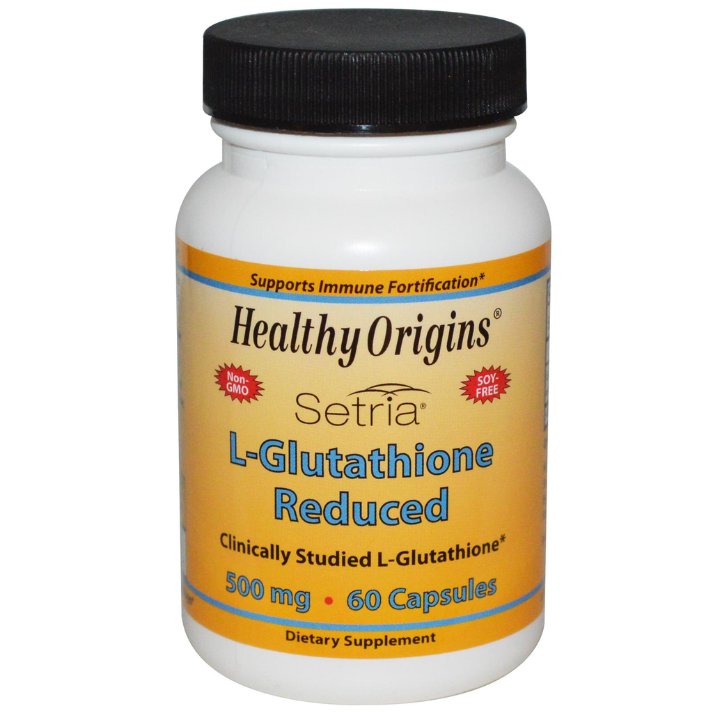 Buy Healthy Origins Setria L Glutathione Reduced 500mg 60 Capsules Online Australia Ausherb