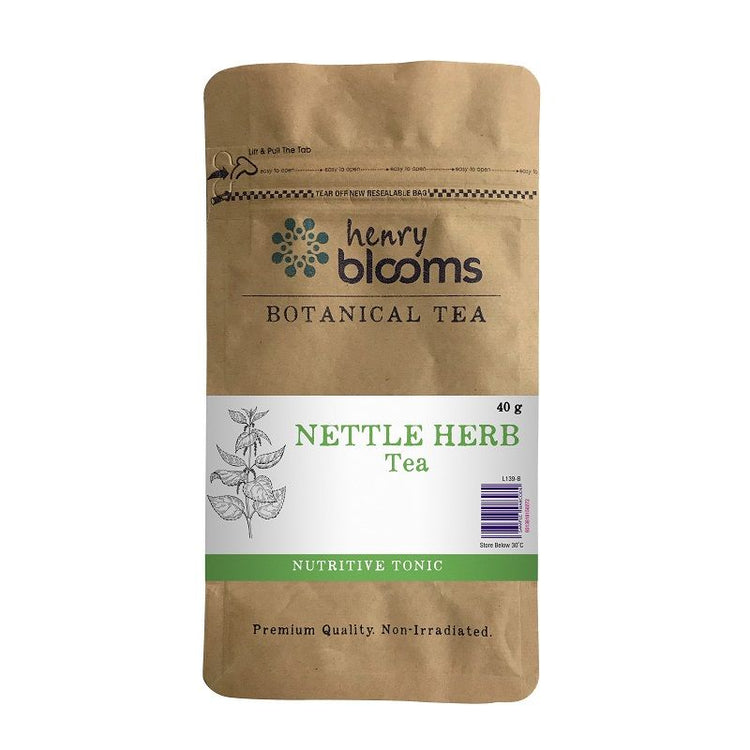 Buy Henry Blooms Nettle Herb Tea 40g Online Australia Ausherb