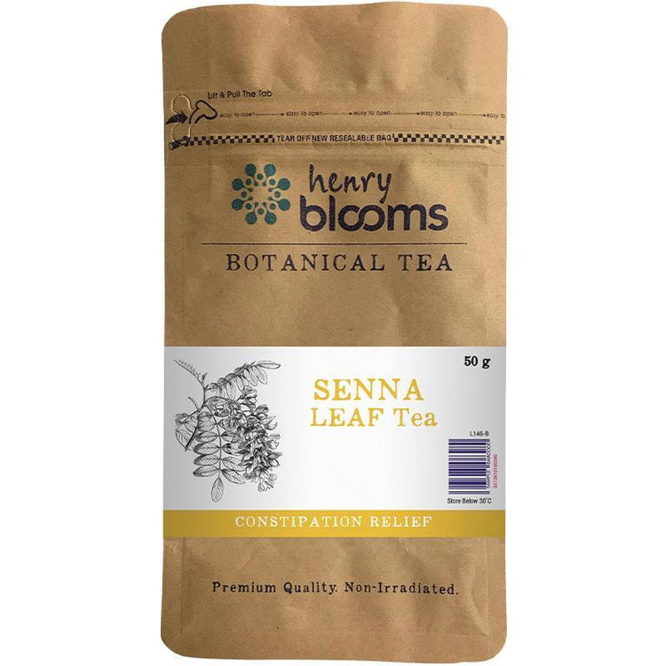 Buy Henry Blooms Senna Leaf Tea 50g Online Australia Ausherb