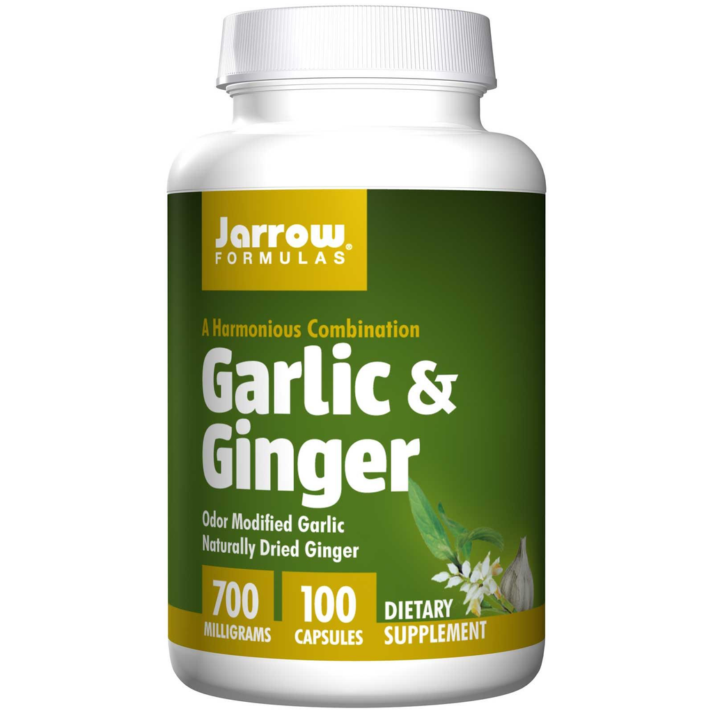 Buy Jarrow Formulas Garlic Ginger 700mg 100 Capsules Online Australia Ausherb