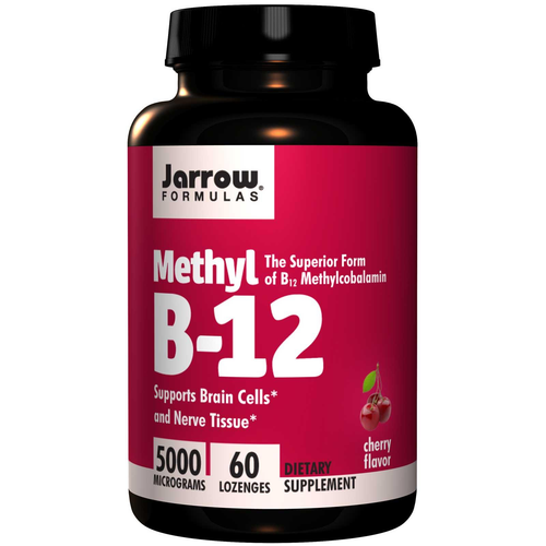 Buy Jarrow Formulas Methyl B-12 Cherry Flavour 5000 mcg 60 Lozenges Online Australia Ausherb