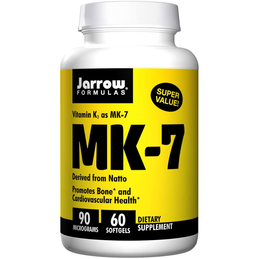 Buy Jarrow Formulas MK-7 Vitamin K2 as MK-7 90 mcg 60 Softgels Online Australia Ausherb