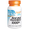 Doctor's Best Best Vitamin D3 1000 IU 180 Capsules