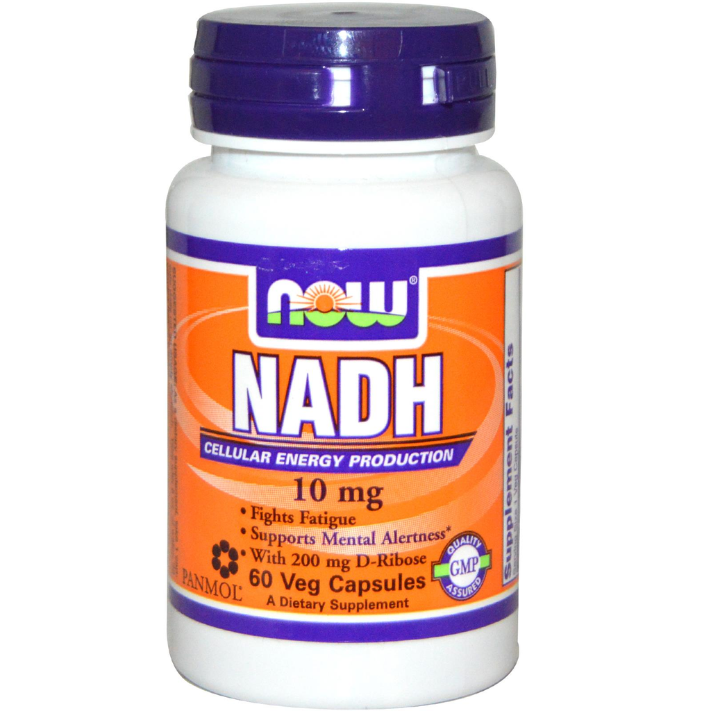 Now Foods, NADH, 10mg, 60 Vcaps