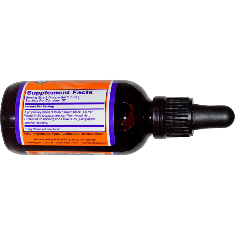 Now Foods Fresh Green Black Walnut Wormwood Complex 60ml (2 fl oz)