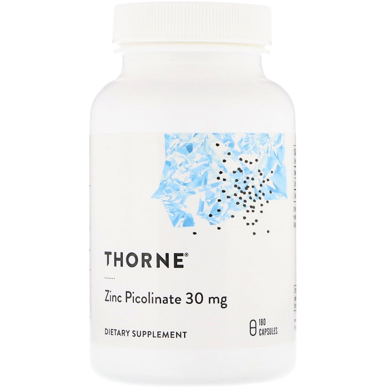 Thorne Research Zinc Picolinate 30mg 180 Capsules