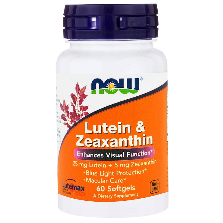 Now Foods Lutein & Zeaxanthin 60 Softgels