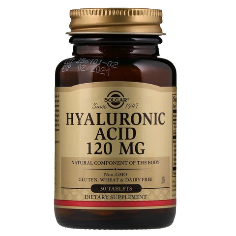 Solgar Hyaluronic Acid 120mg 30 Tablets