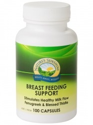 Nature's Sunshine Breast Feeding Support 100 Capsules