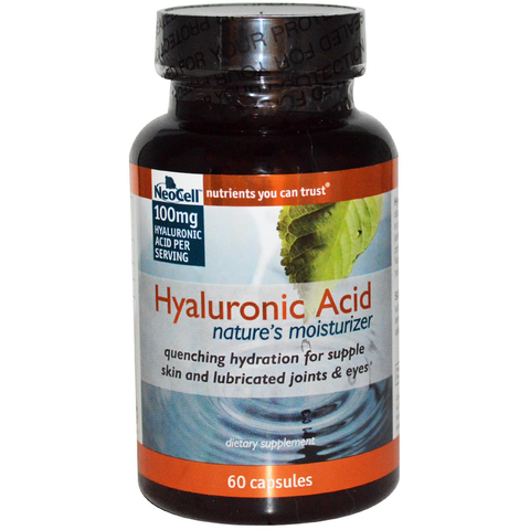 Neocell Hyaluronic Acid Nature's Moisturiser 60 Capsules