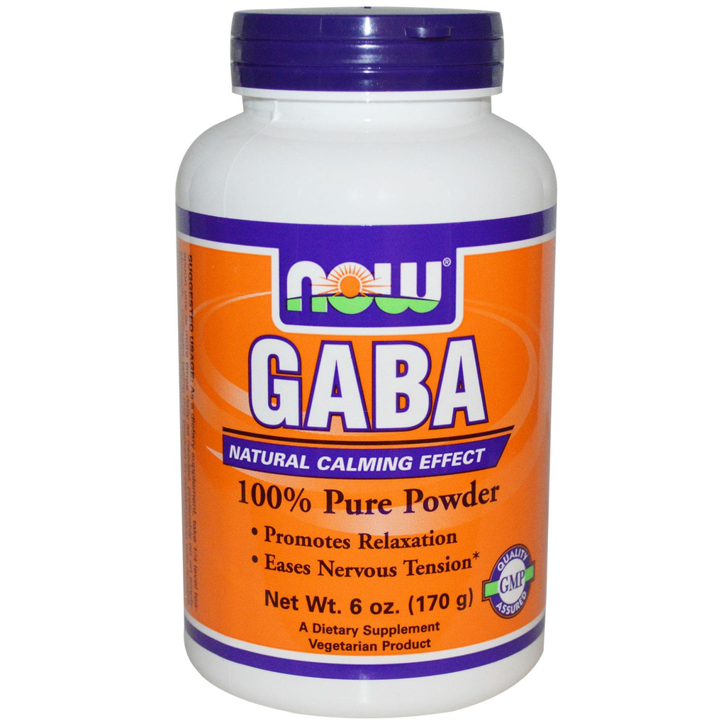 Now Foods GABA Powder 170g - Natural Supplement