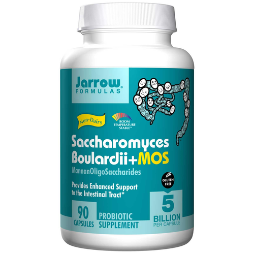 Jarrow Formulas Saccharomyces Boulardii + MOS 90 Capsules