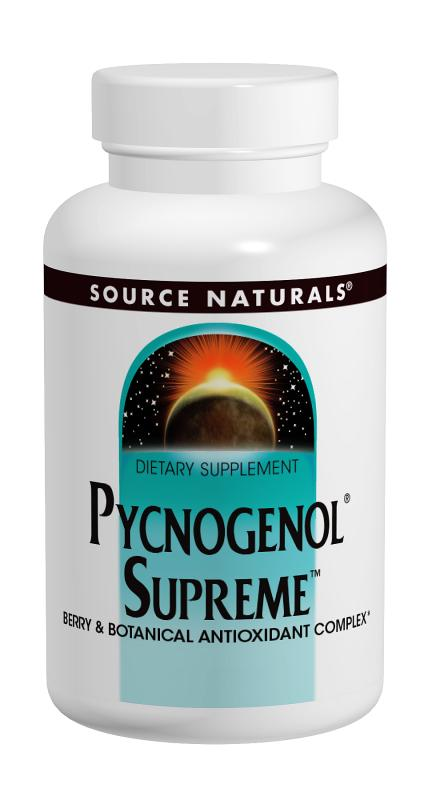 Source Naturals Pycnogenol Supreme 30 Tablets - Dietary Supplement