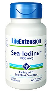 Life Extension Sea-Iodine 1000 mcg 60 Veggie Caps - Dietary Supplement