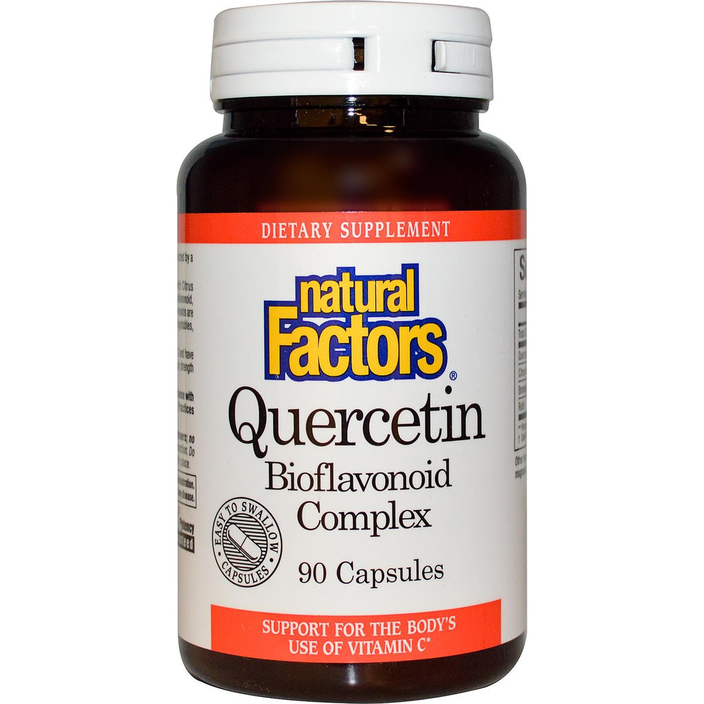 Natural Factors Biaoctive Quercetin EMIQ 50mg 60 Vegetarian Capsule