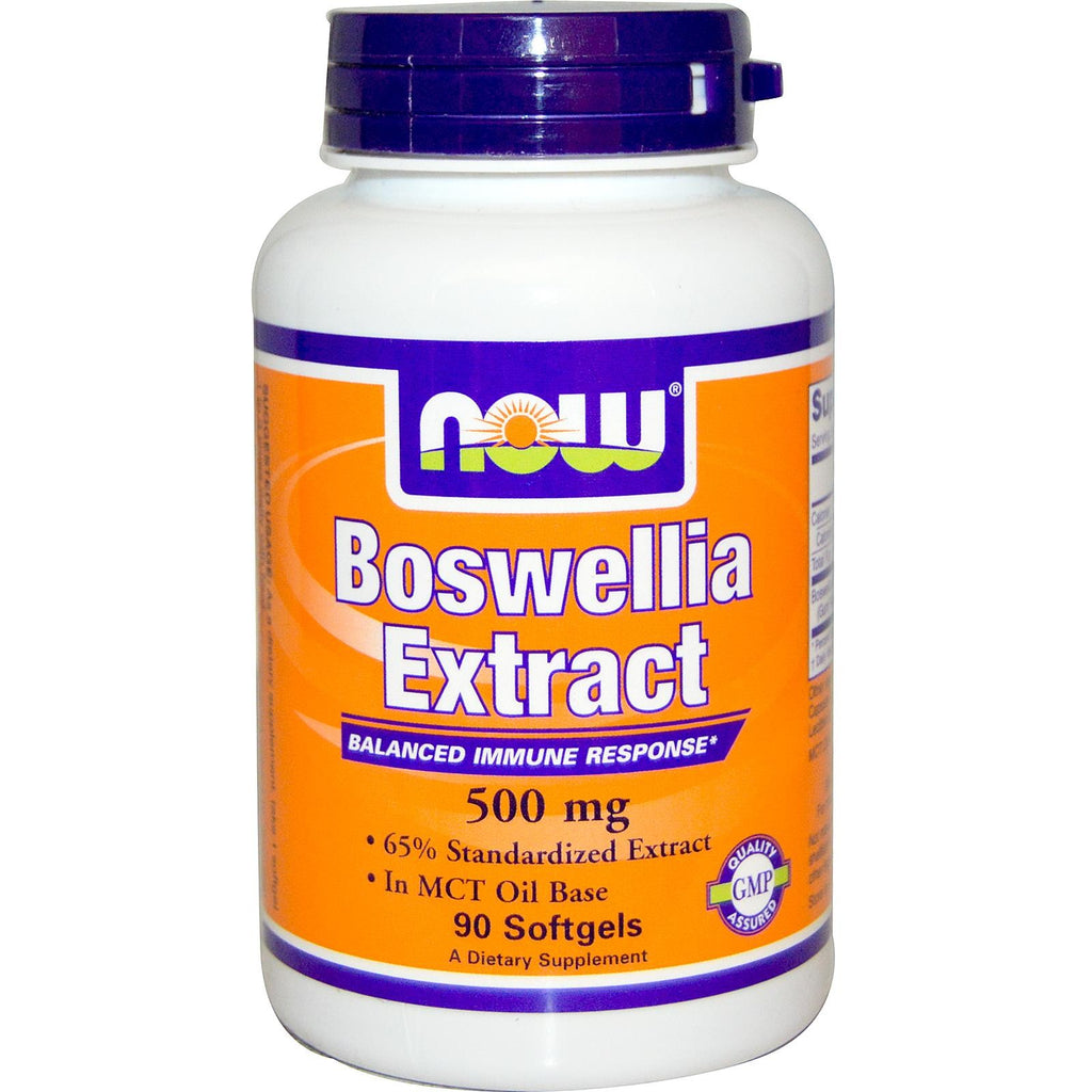 Now Foods Boswellia Extract 500mg 90 Softgels