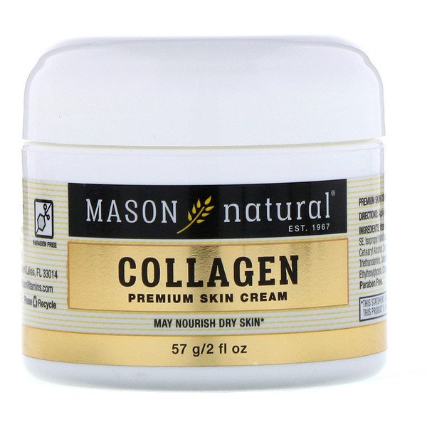 Mason Natural Collagen Premium Skin Cream Pear Scented 2 fl oz (57g)