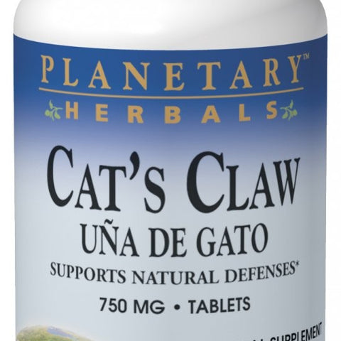 Planetary Herbals Cat's Claw Una de Gato 750mg 90 Tablets