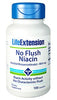 Life Extension NO FLUSH Niacin 800mg 100 Tablets - Dietary Supplement