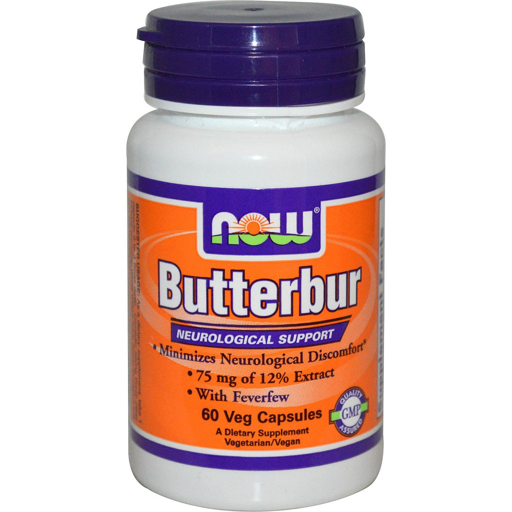 Now Foods Butterbur 60 Veggie Capsules