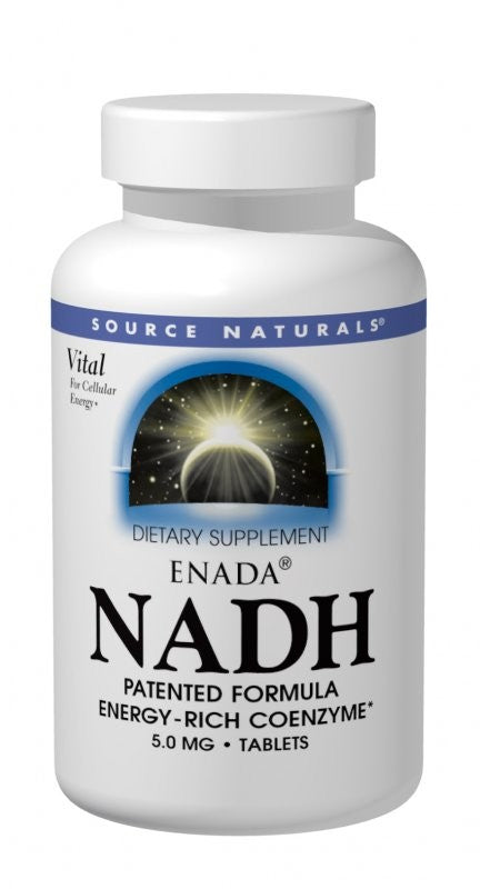 Source Naturals Enada NADH 5mg 30 Tablets